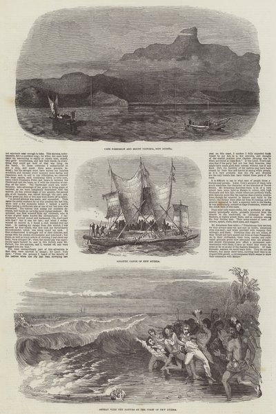 Bocetos de Nueva Guinea de Harden Sidney Melville